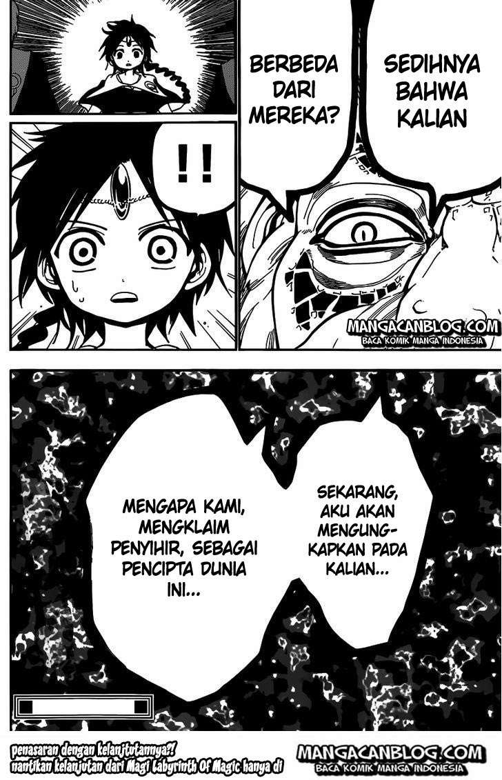 Magi – Labyrinth of Magic Chapter 158